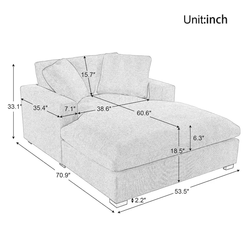 Letto Xander in Acciaio Marrone Scuro