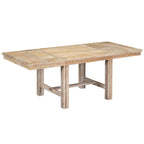 Tavolo da pranzo in legno stile rustico allungabile con 4 sedie