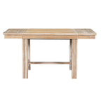 Tavolo da pranzo in legno stile rustico allungabile con 4 sedie