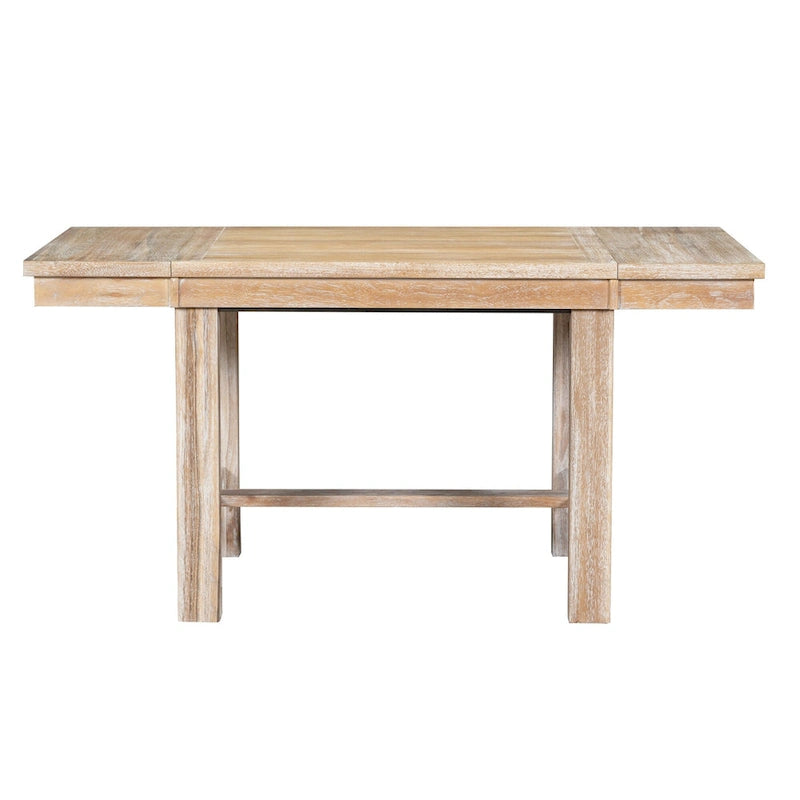 Tavolo da pranzo in legno stile rustico allungabile con 4 sedie