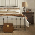 Letto Xander in Acciaio Marrone Scuro