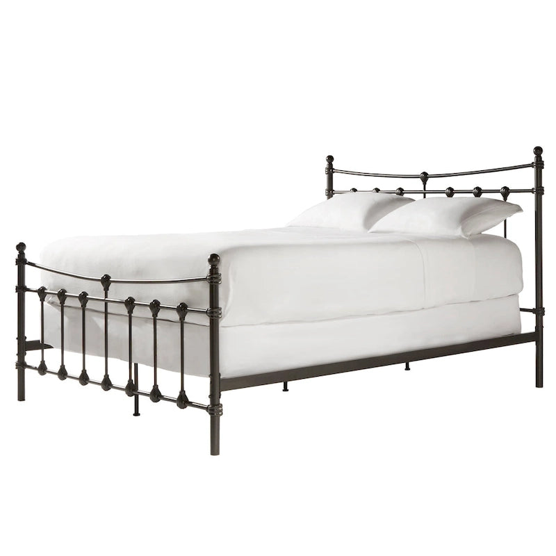 Letto Xander in Acciaio Marrone Scuro
