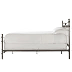 Letto Xander in Acciaio Marrone Scuro