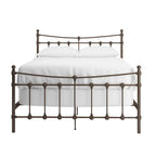 Letto Xander in Acciaio Marrone Scuro