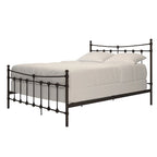 Letto Xander in Acciaio Marrone Scuro
