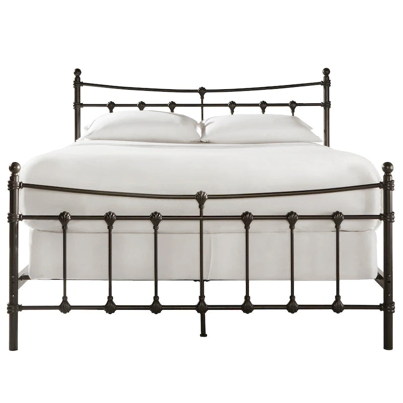 Letto Xander in Acciaio Marrone Scuro