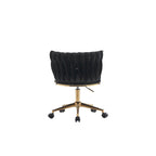 Sedie da scrivania imbottite per ufficio, ergonomiche, con ruote girevoli regolabili