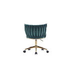 Sedie da scrivania imbottite per ufficio, ergonomiche, con ruote girevoli regolabili