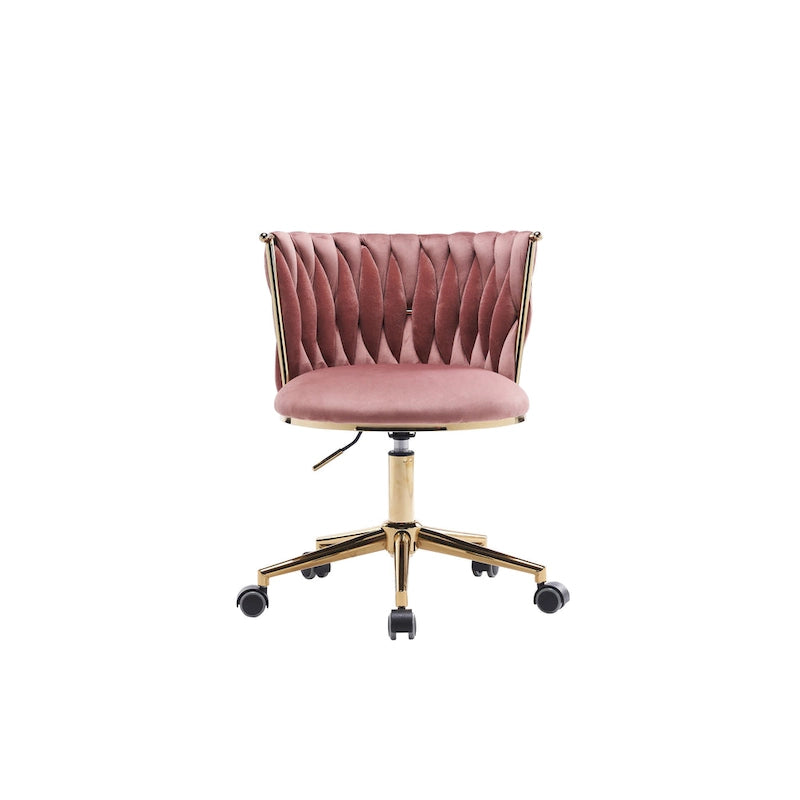 Sedie da scrivania imbottite per ufficio, ergonomiche, con ruote girevoli regolabili