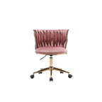 Sedie da scrivania imbottite per ufficio, ergonomiche, con ruote girevoli regolabili