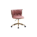 Sedie da scrivania imbottite per ufficio, ergonomiche, con ruote girevoli regolabili