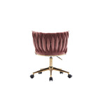 Sedie da scrivania imbottite per ufficio, ergonomiche, con ruote girevoli regolabili