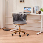 Sedie da scrivania imbottite per ufficio, ergonomiche, con ruote girevoli regolabili