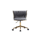 Sedie da scrivania imbottite per ufficio, ergonomiche, con ruote girevoli regolabili