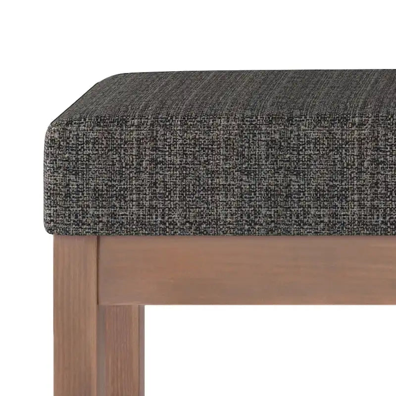 Panca pouf rettangolare contemporanea Madison larga 44 pollici
