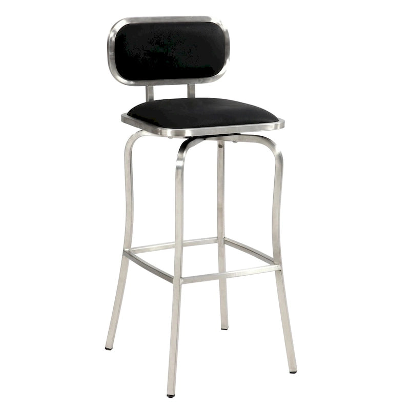 Sgabello da bancone moderno Somette girevole - N/A