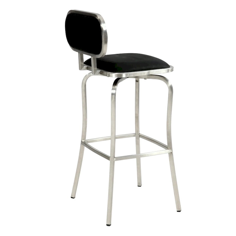 Sgabello da bancone moderno Somette girevole - N/A