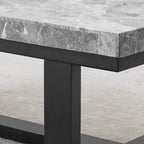 Consolle in marmo grigio Ludlow