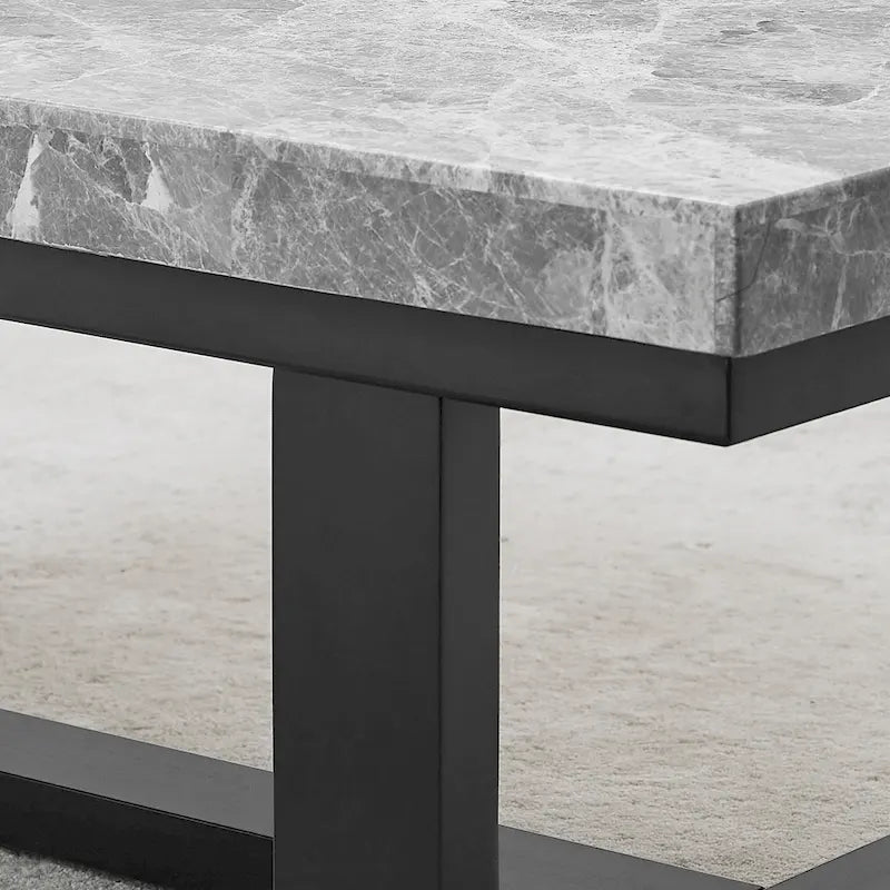 Consolle in marmo grigio Ludlow
