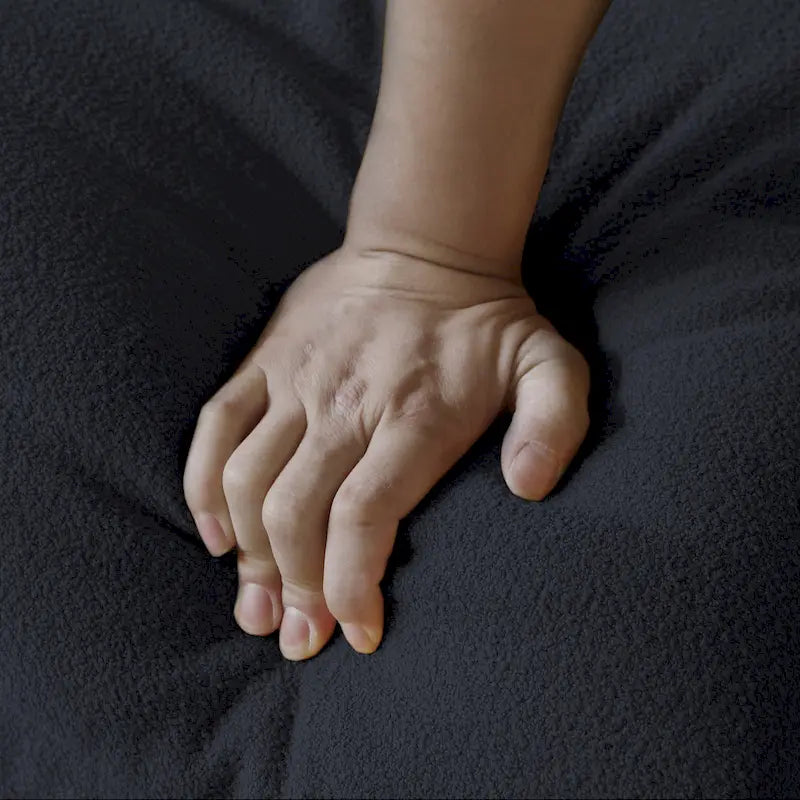 Divano da pavimento pigro, divano letto moderno in tessuto teddy, divano da salotto, poltrona sacco