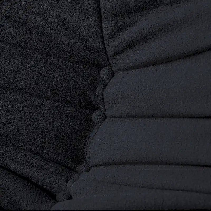 Divano da pavimento pigro, divano letto moderno in tessuto teddy, divano da salotto, poltrona sacco