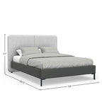 Letto imbottito Walden