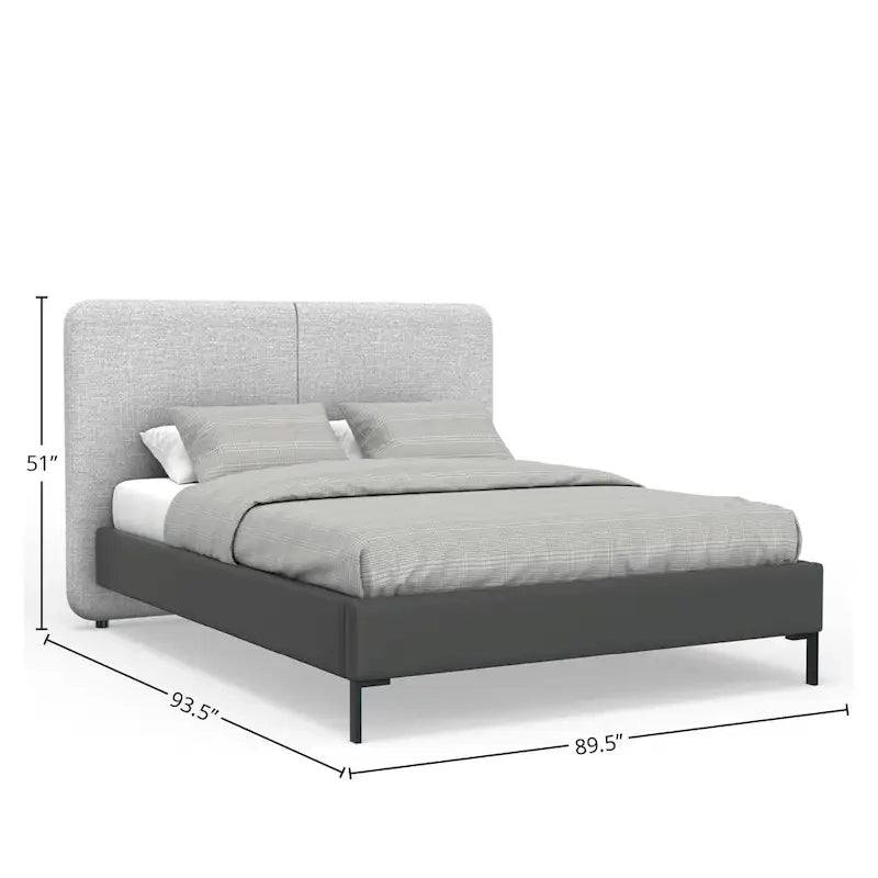 Letto imbottito Walden