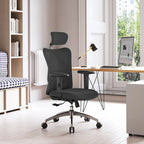 Sedia da ufficio ergonomica con supporto lombare regolabile