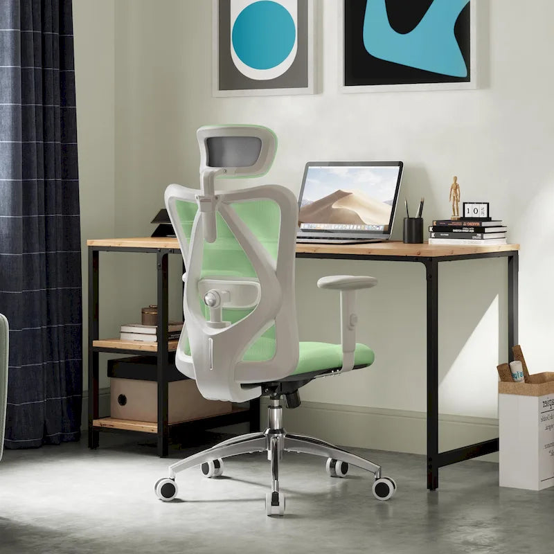 Sedia da ufficio ergonomica con supporto lombare regolabile