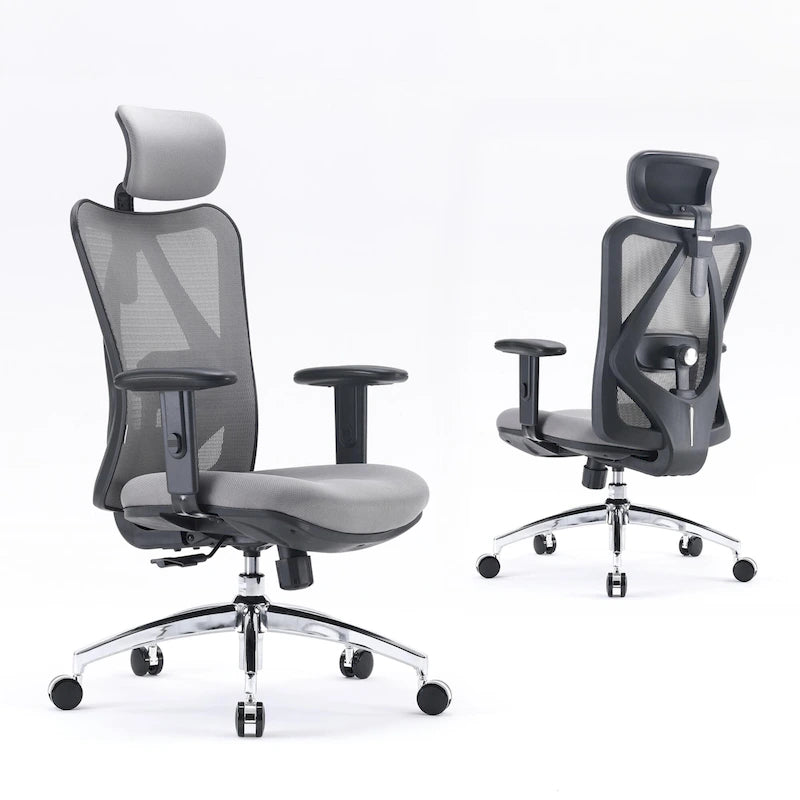 Sedia da ufficio ergonomica con supporto lombare regolabile