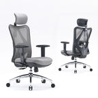 Sedia da ufficio ergonomica con supporto lombare regolabile