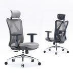 Sedia da ufficio ergonomica con supporto lombare regolabile