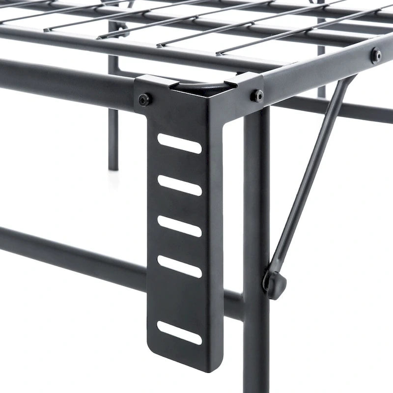 Brookside Base Letto Piattaforma Matrimoniale e Rete a Doghe in Uno, Base Letto Pieghevole