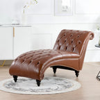 Chaise longue trapuntata senza braccioli - 62,8 x 27,17 x 32,87