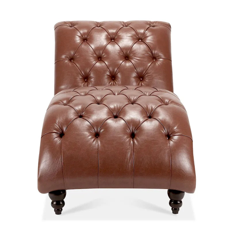 Chaise longue trapuntata senza braccioli - 62,8 x 27,17 x 32,87