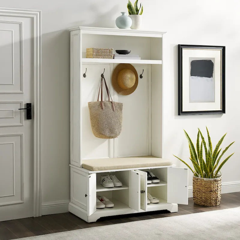 Crosley Holbrook Hall Tree - 46 P x 97 L x 178 H cm