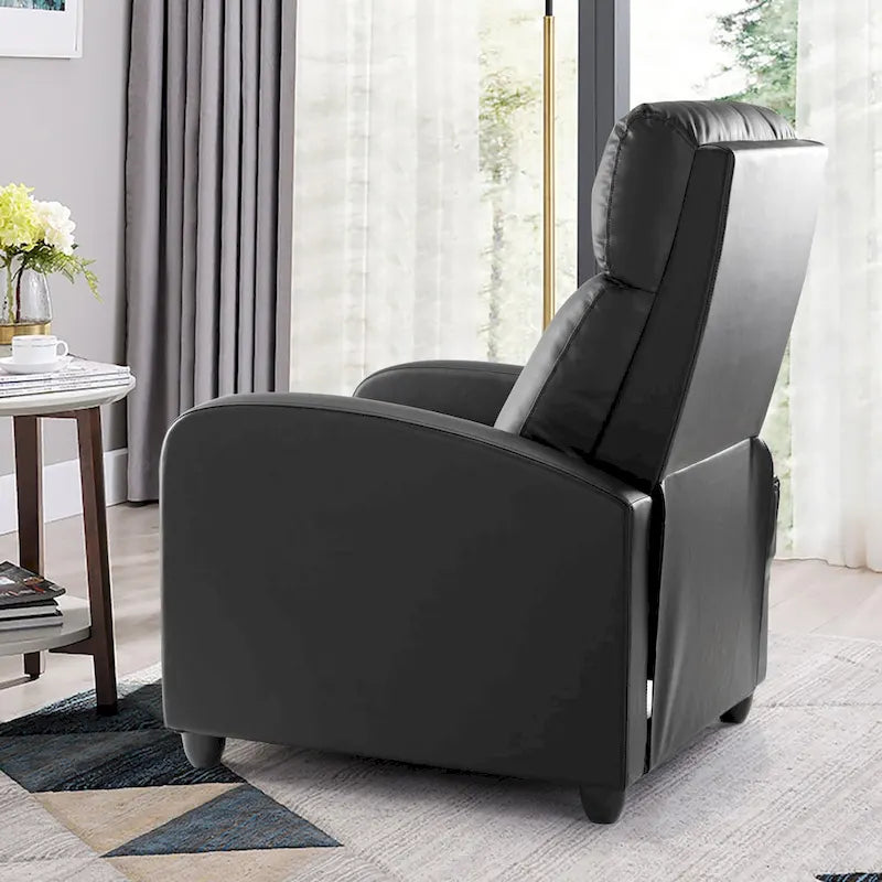 Poltrona reclinabile per massaggio con spinta manuale, poltrona reclinabile per home theater