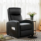 Poltrona reclinabile per massaggio con spinta manuale, poltrona reclinabile per home theater