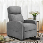 Poltrona reclinabile per massaggio con spinta manuale, poltrona reclinabile per home theater