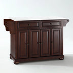 Isola/Carrello da Cucina Full Size con Piano in Granito - 52 L x 18 P x 34 H