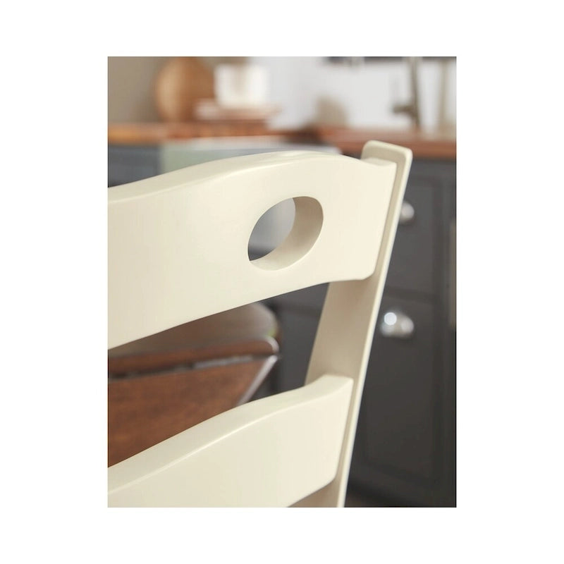 Signature Design by Ashley Woodanville, Sedie da pranzo avorio e marroni (set da 2)