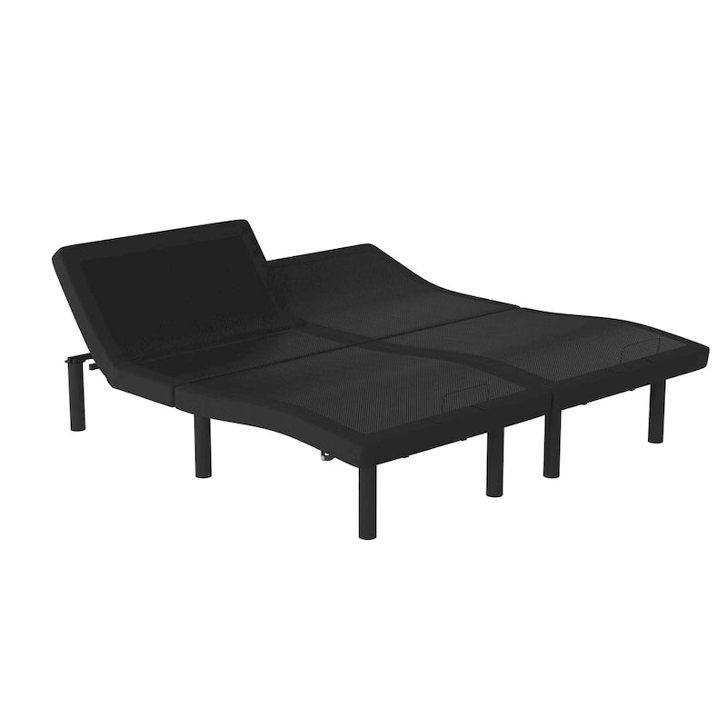 Base letto regolabile imbottita antiscivolo con telecomando wireless