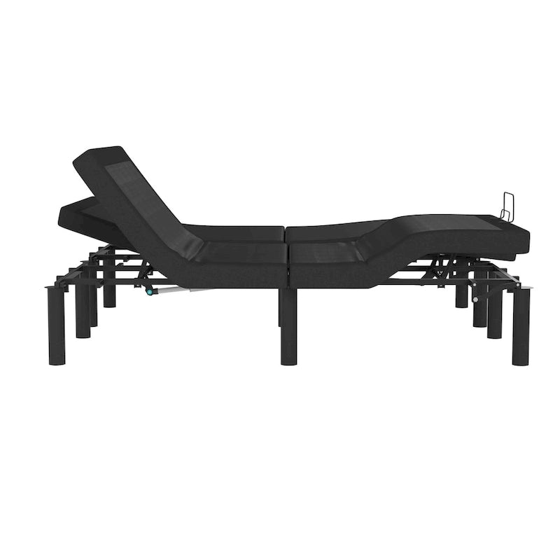 Base letto regolabile imbottita antiscivolo con telecomando wireless