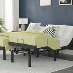 Base letto regolabile imbottita antiscivolo con telecomando wireless