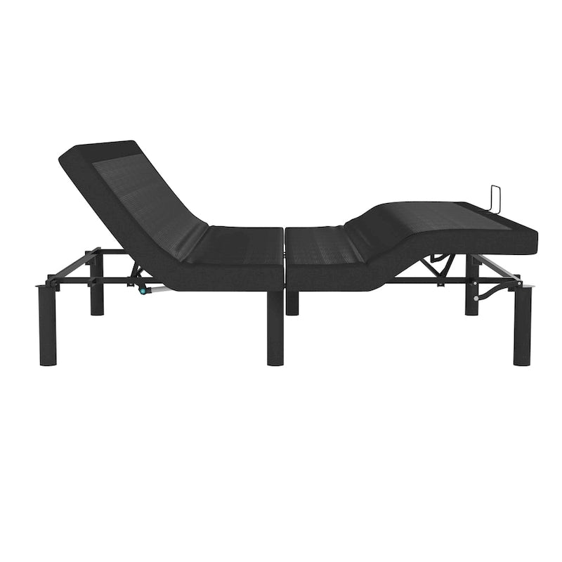 Base letto regolabile imbottita antiscivolo con telecomando wireless