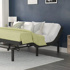 Base letto regolabile imbottita antiscivolo con telecomando wireless