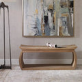 Panca Connor in legno di recupero - 42L x 17A x 14P