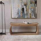 Panca Connor in legno di recupero - 42L x 17A x 14P