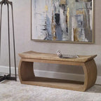 Panca Connor in legno di recupero - 42L x 17A x 14P