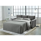 Divano letto Rannis Pewter Queen - 85L x 40P x 39H